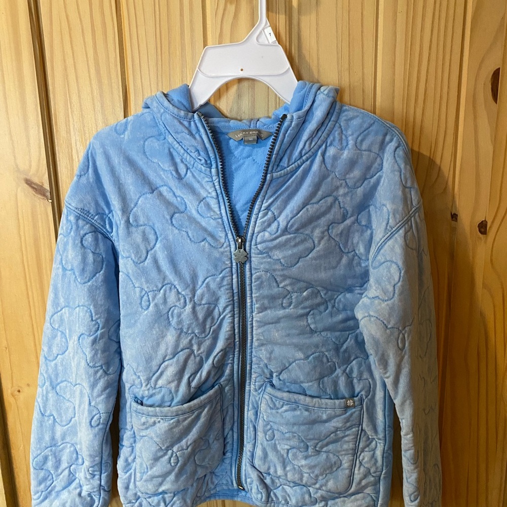 Lucky Brand Light Blue Kids Puffer Jacket